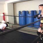 女子格闘家いつか選手が男達を次々にボコボコにし特に切れ味鋭いパンチがさく裂する【闘人20】