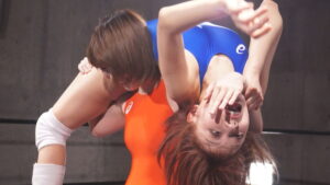 若月まりあvsスーパースター浜崎真緒プロレス【エクストリームプレミアムマッチ VERSION BLACK VOLUME.3】