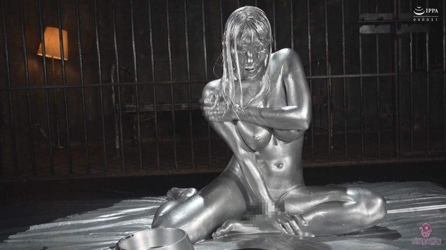 ウェット＆メッシー銀粉宝田もなみ