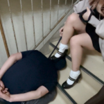 駐車場で何度も土下座【ロングブーツドSあかり様short.ver＆超ドSるか様のM男いじめ】