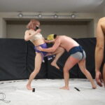 RICOがM男を女相撲で投げ飛ばし土俵に叩きつける【One Scene 10】