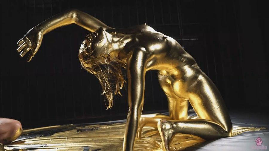 ウェット＆メッシー金粉七堂蓮未