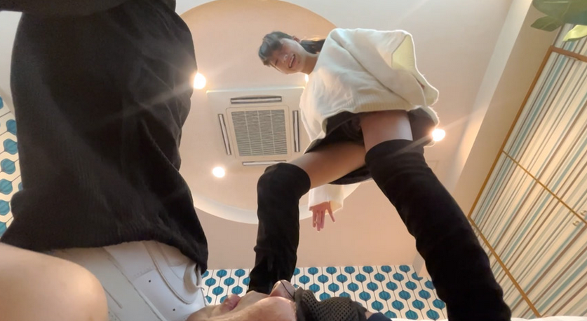 れんM男足いじめ