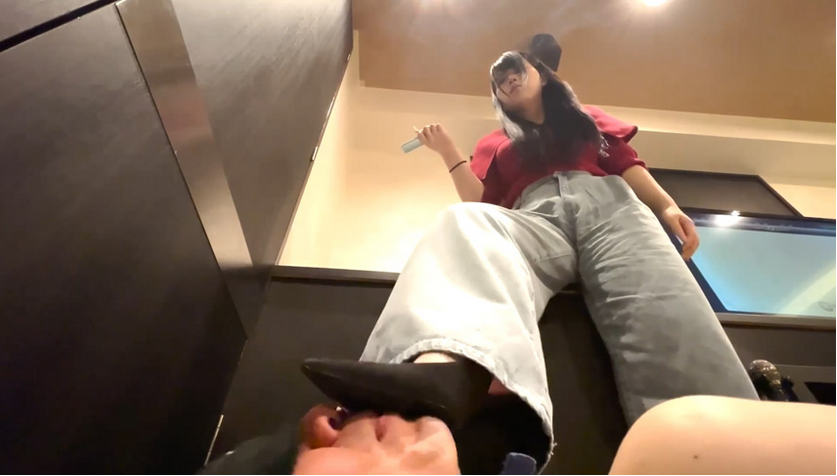 りのあちゃM男足ロングブーツ