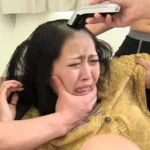 剃髪の痛ましすぎる映像【衝撃！丸刈り女子4名！ワケアリ落ち武者坊主猥褻映像集4時間】