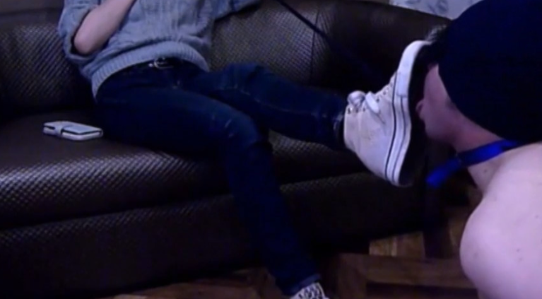 アパレル店員足M男